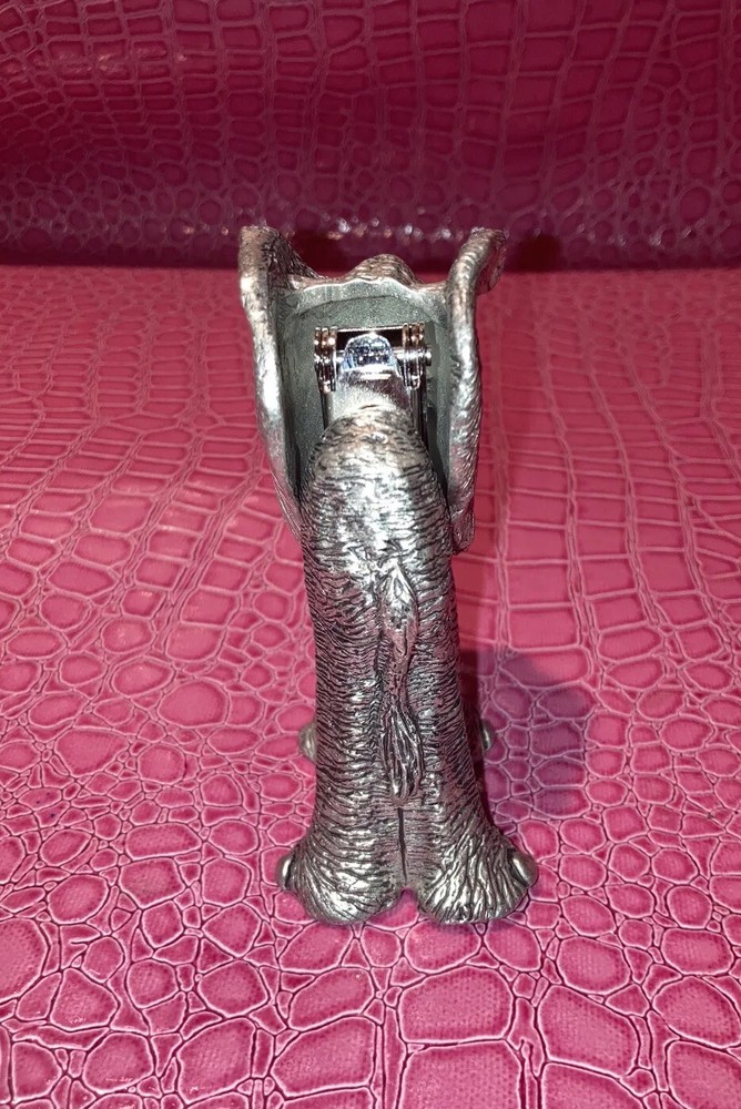 Frankli Wild Pewter Elephant Stapler , Rare .
