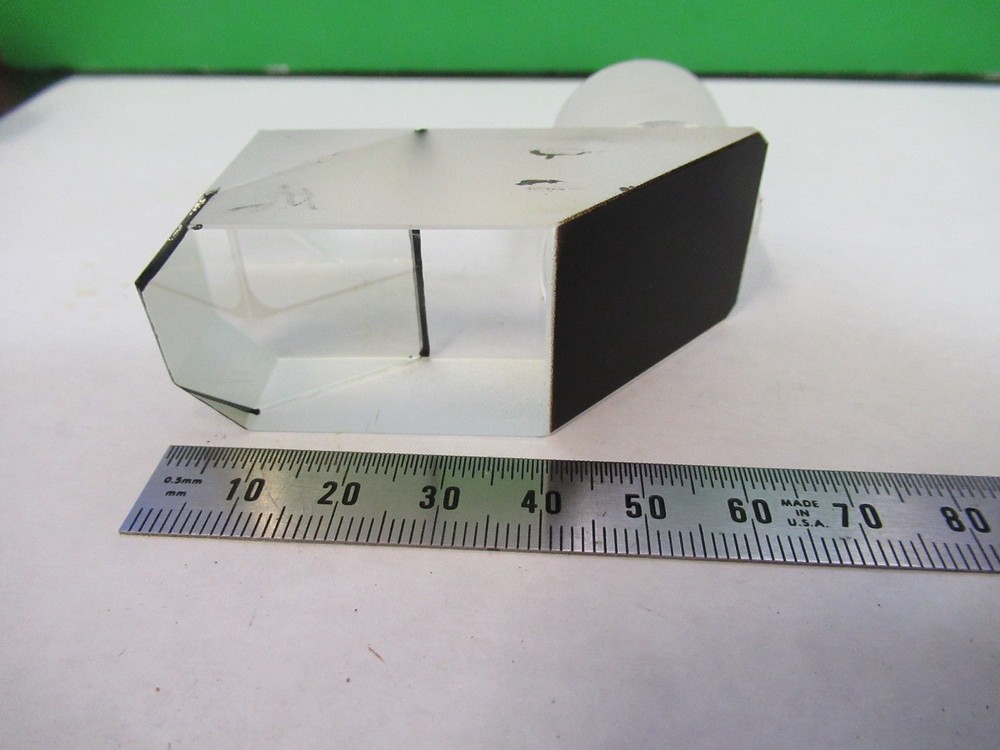 ZEISS GERMANY HEAD PRISM BINOCULAR OPTICS MICROSCOPE PART AS PICTURED U8-B-27