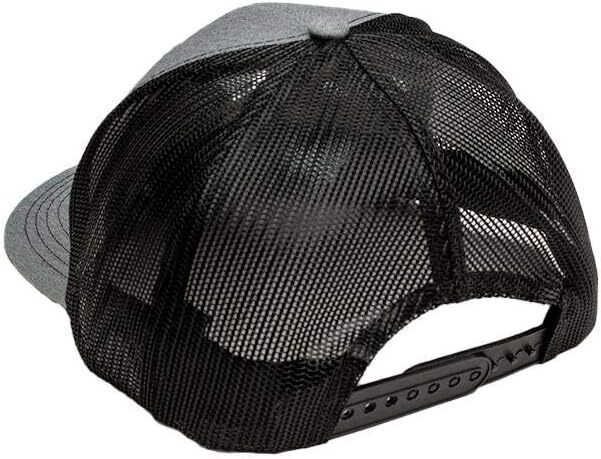 Dodge SRT SnapBack Trucker Hat for Men Heather Grey/Black