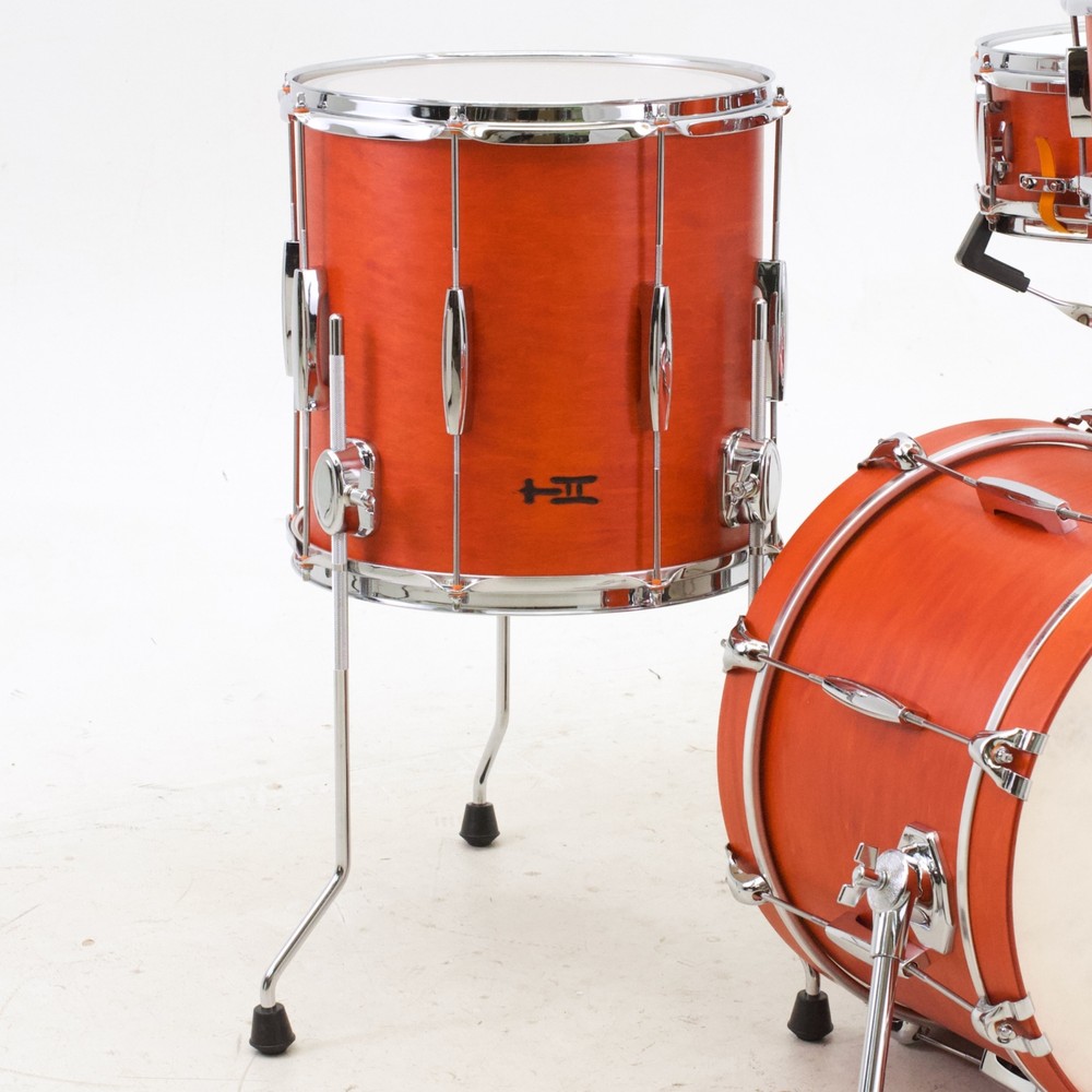 TreeHouse Custom Drums 4-piece Plied Maple Drumset "Dyed Busker"