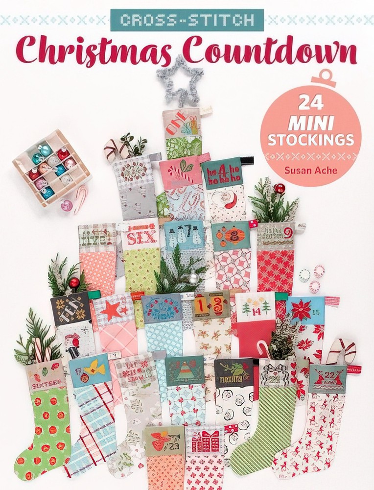 Cross-Stitch Christmas Countdown Booklet by Susan Ache