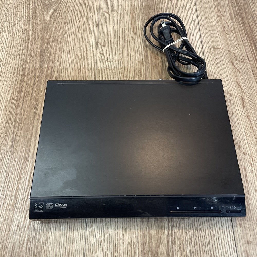 Sony Black CD / DVD Player DVP-SR210P w/ Remote - TESTED