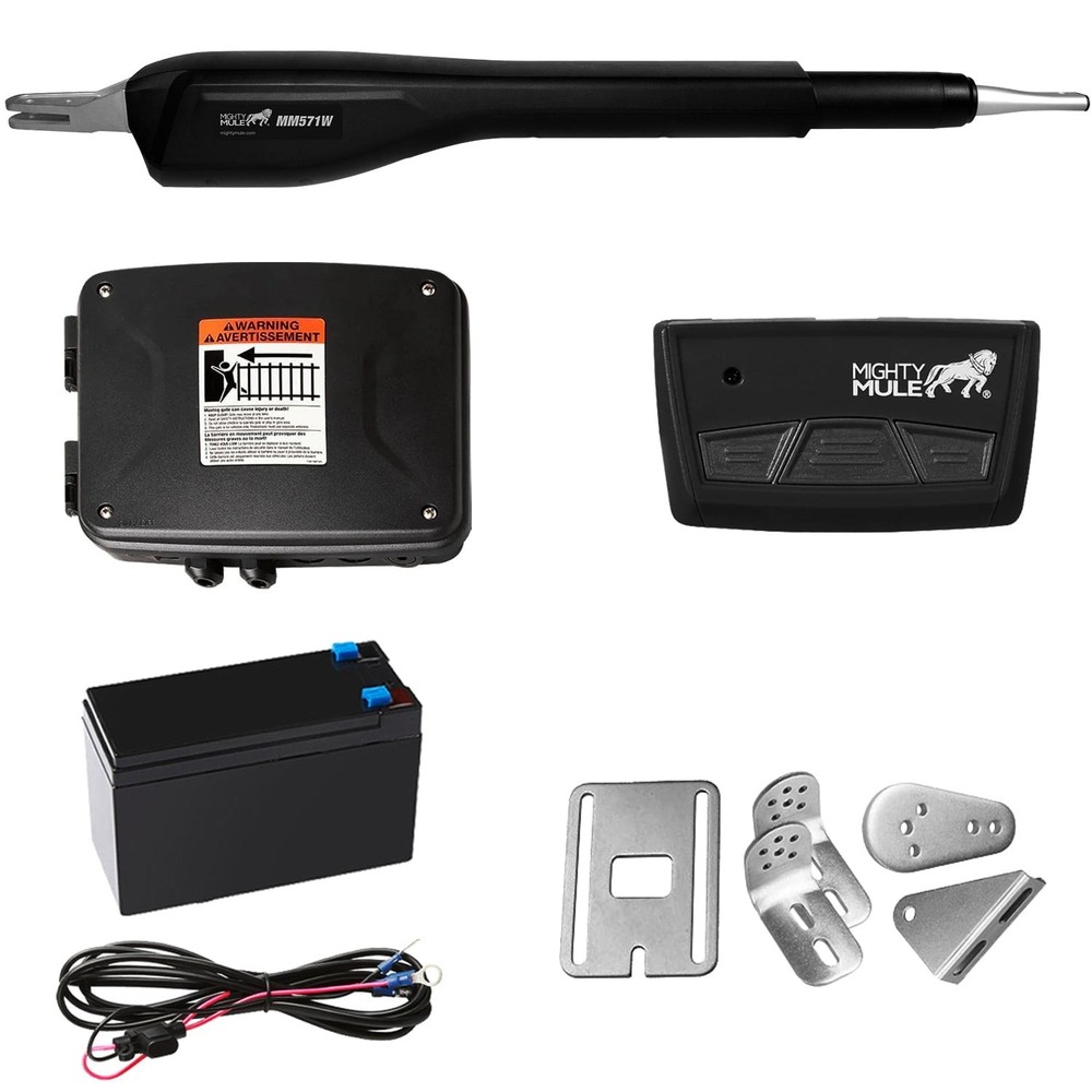 NEW! MIGHTY MULE MM571W SMART AUTOMATIC SINGLE GATE OPENER