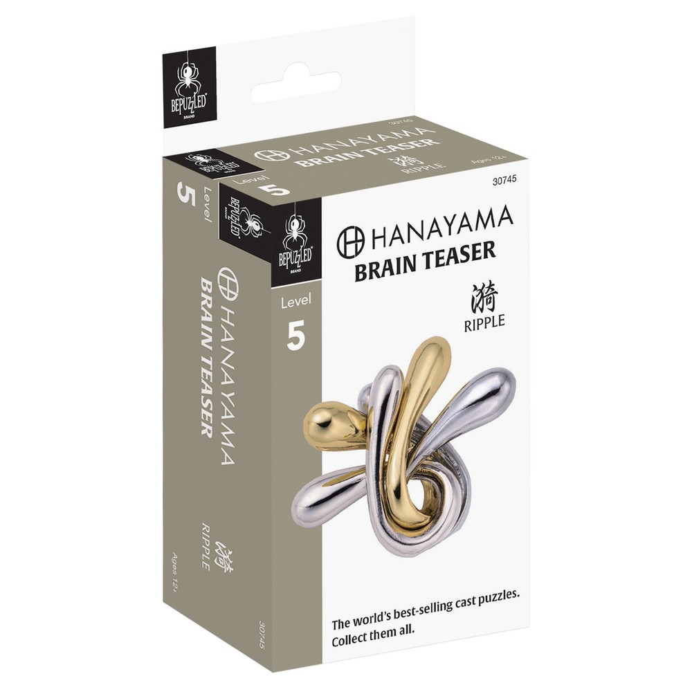 BePuzzled Hanayama Cast Puzzle-Level 5 Ripple