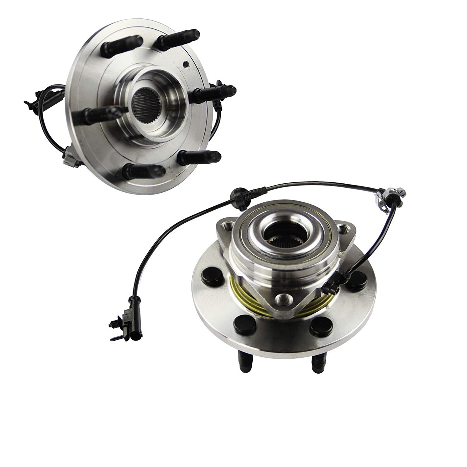 VILOBOS 2PC Front Wheel Hub Bearing Cadillac Chevrolet GMC 4WD AWD 515096 w/ ABS