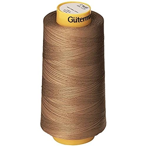 Gutermann Natural Cotton Thread Solids, 3281-Yard, Taupe