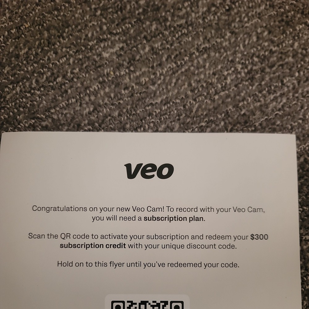 Veo Cam Subscription  Credit