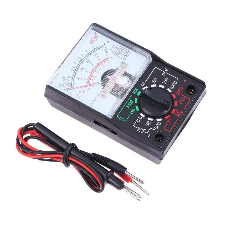 Volt Voltmeter Ammeter Ohmmeter Analog Multimeter Tester Meter AC/DC 1000V/500mA