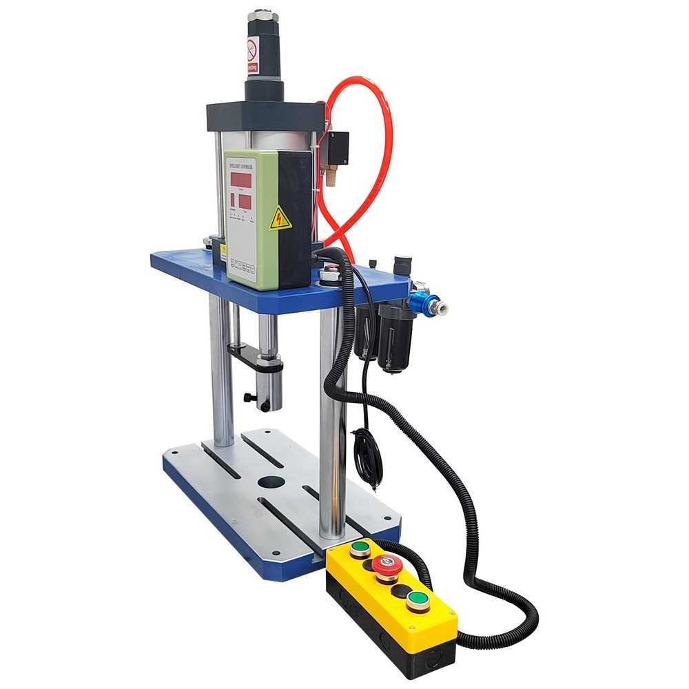110V 1763lb/800kg Pneumatic Punch Press Machine with Controller Adjustable