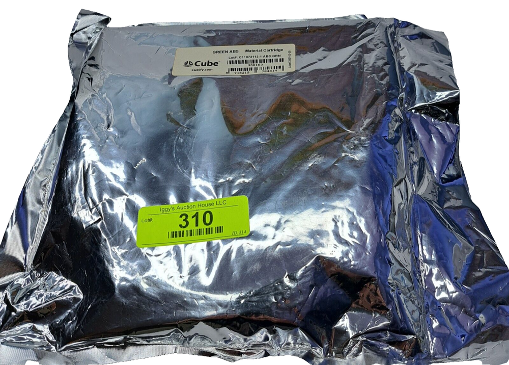 Cube 350163 PLA Material Cartridge ABS Green 3D Systems