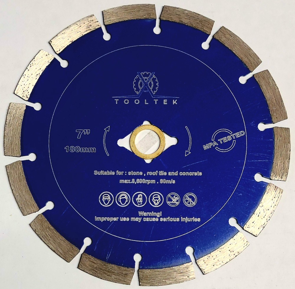 7" Segmented Diamond Saw Blade [6Pcs for $8.00 Each]