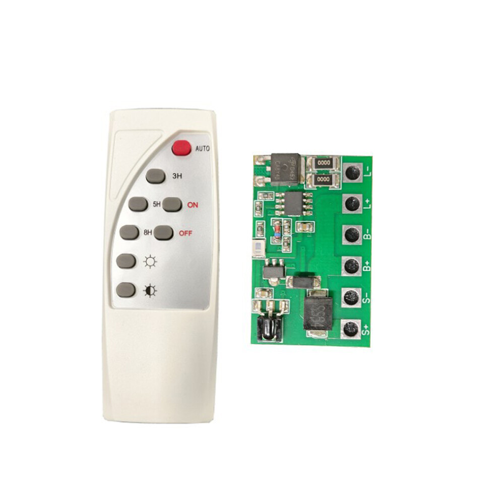 Street Road Light Circuit Board Solar Light Driver Control Board Remote Timer