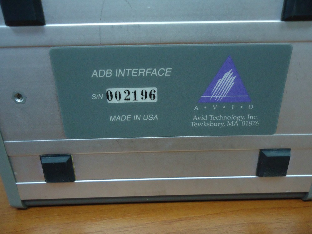 AVID KEYBOARD & SHUTTLE INCLUDING ABD INTERFACE