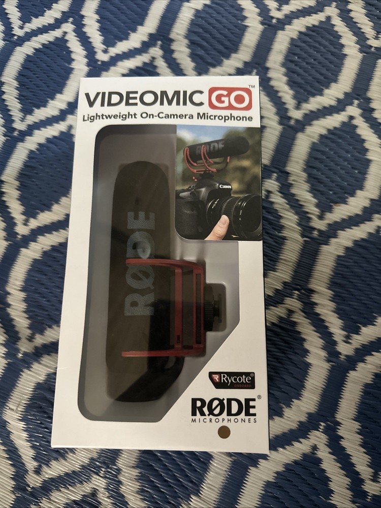 Rode VideoMic GO Lightweight On Camera Microphone