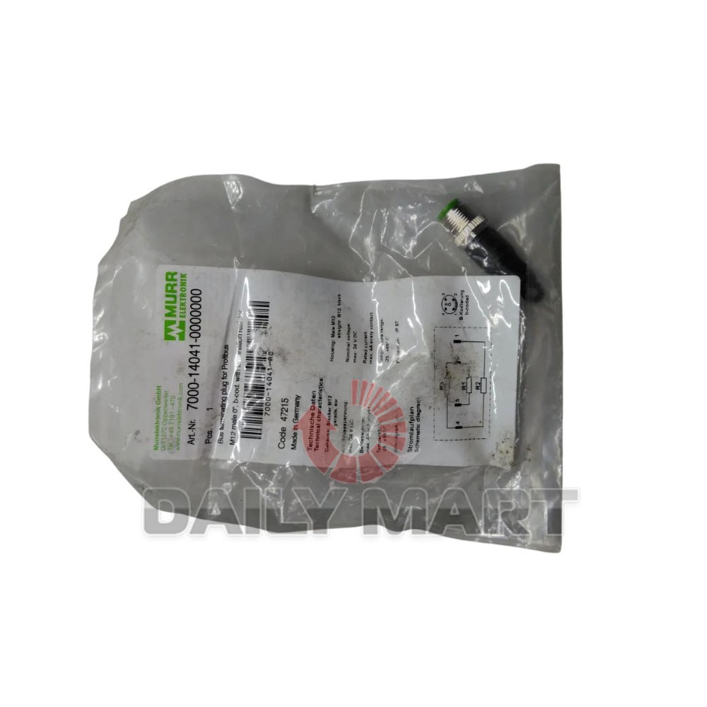 New In Box MURR 7000-14041-0000000 Bus Terminating Plug