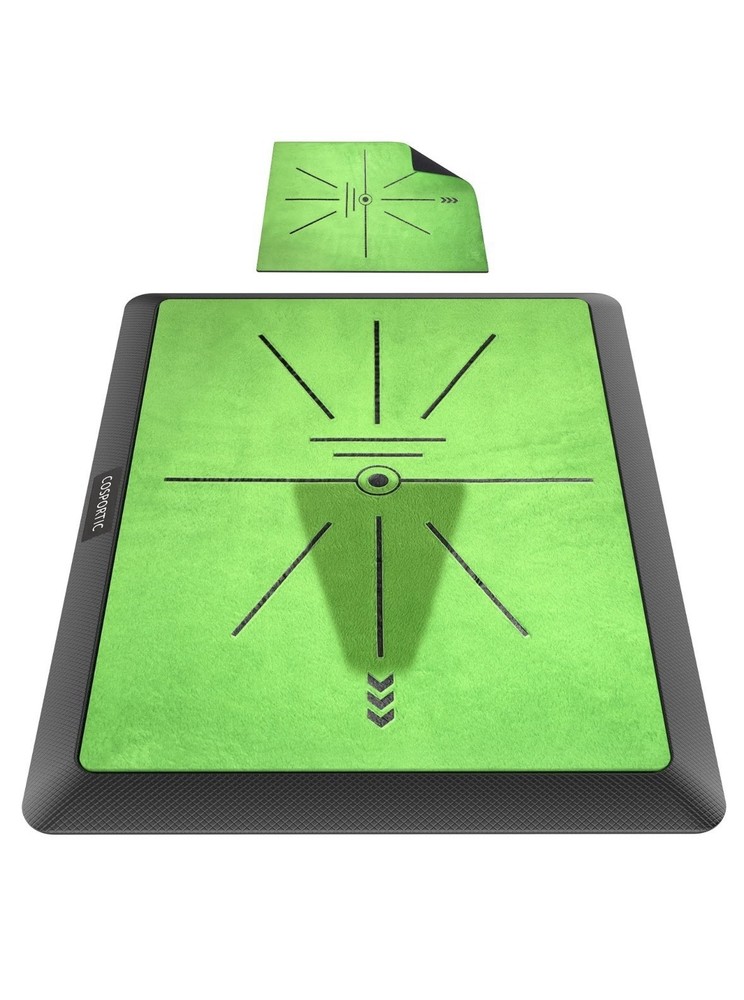 GOLF MAT Golf Hitting Mat, and Golf Training Mat for Swing Path Feedback NEW