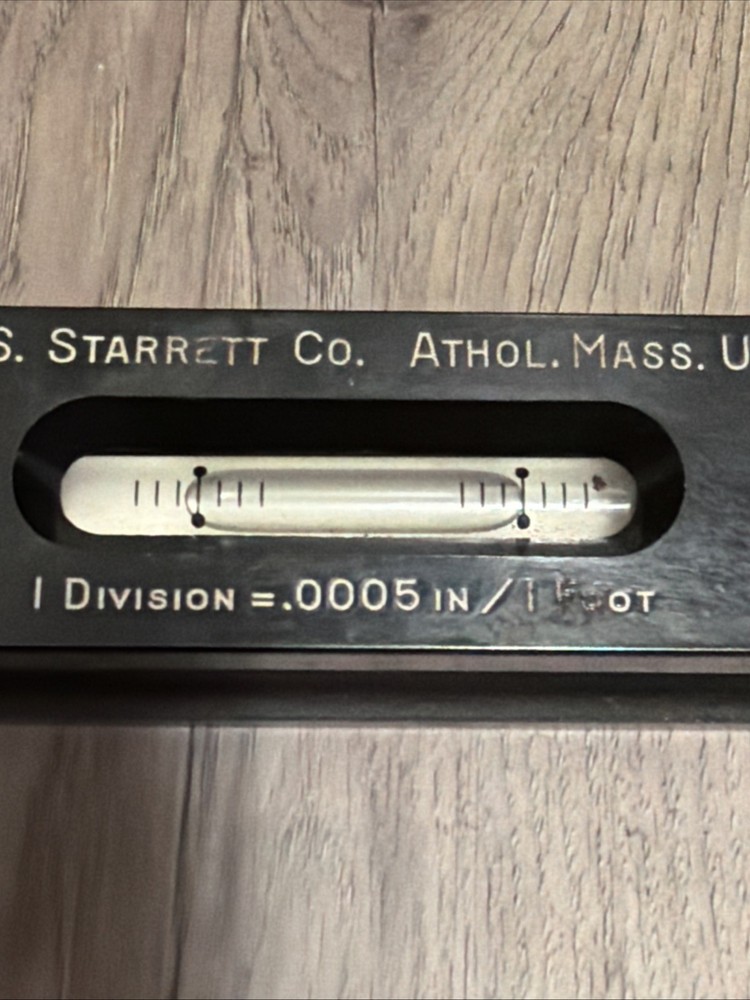 Starrett No. 199 Master Precision Level