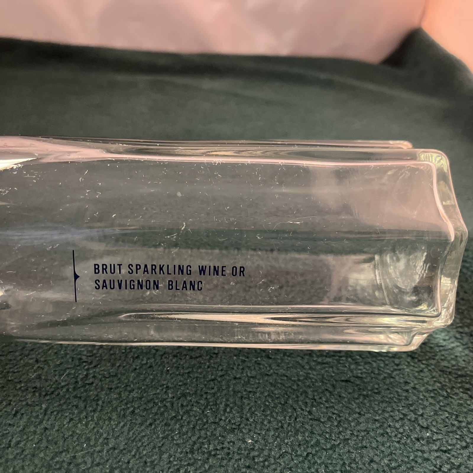 VTG St. Germain Special Liqueur 1L Cocktail Carafe with Recipe Markings, NO ROD