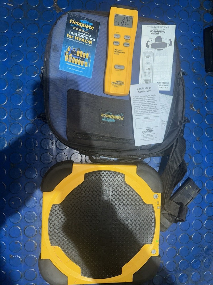 Fieldpiece SRS2 Max 220 Lb O 100kg Scale