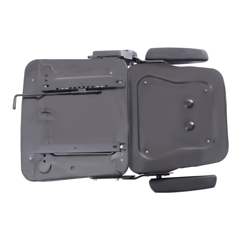 Forklift Seat With Armrest Foldable Tractor Seat With Adjustable Back Angle