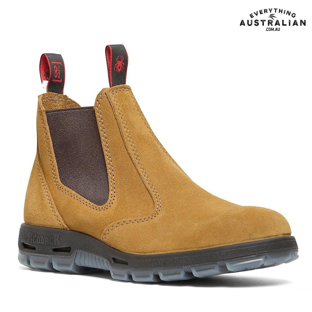 Redback Bobcat UBBA Soft Toe Boot Banana Suede