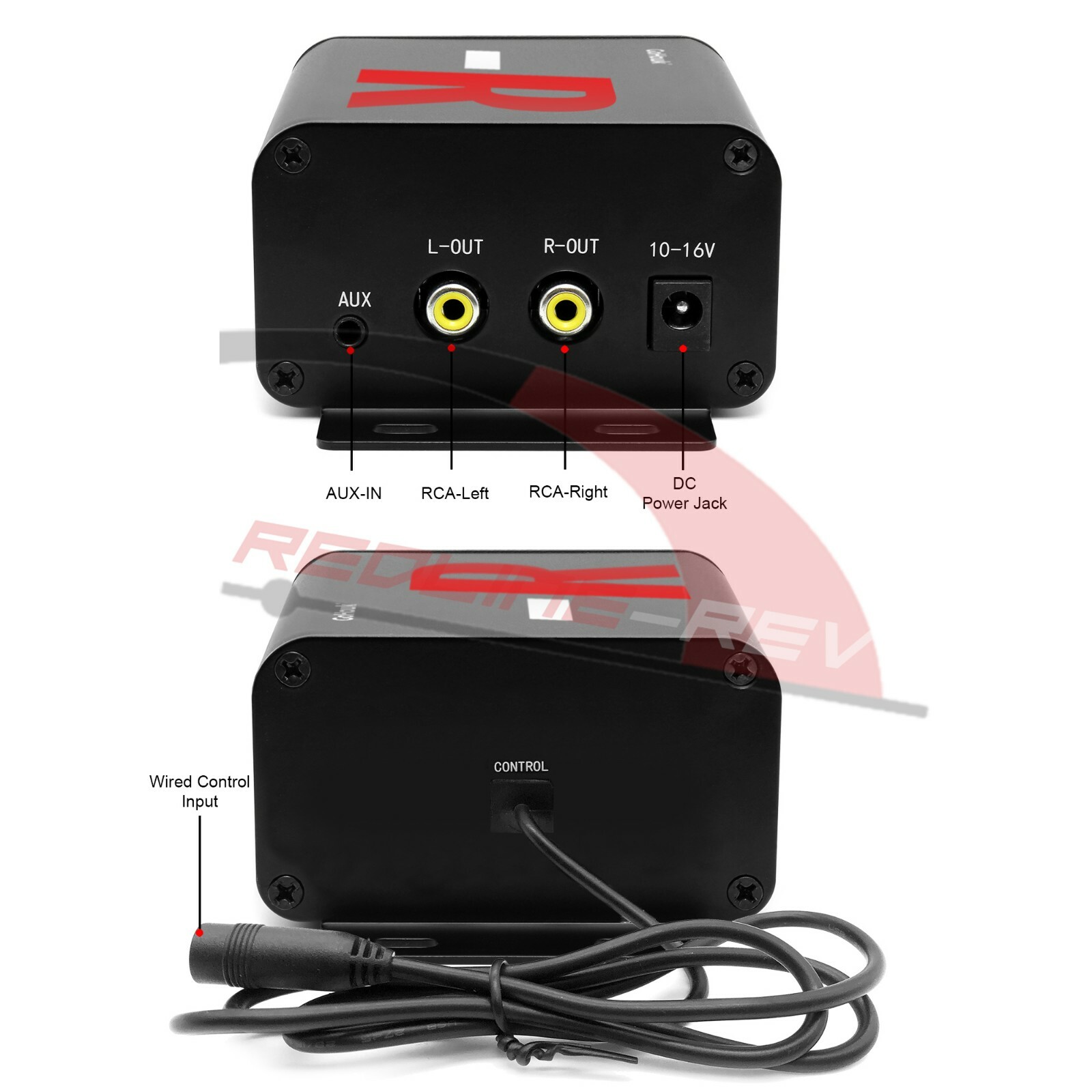 100W Amp Waterproof Bluetooth Motorcycle ATV Stereo Speakers System Audio Radio