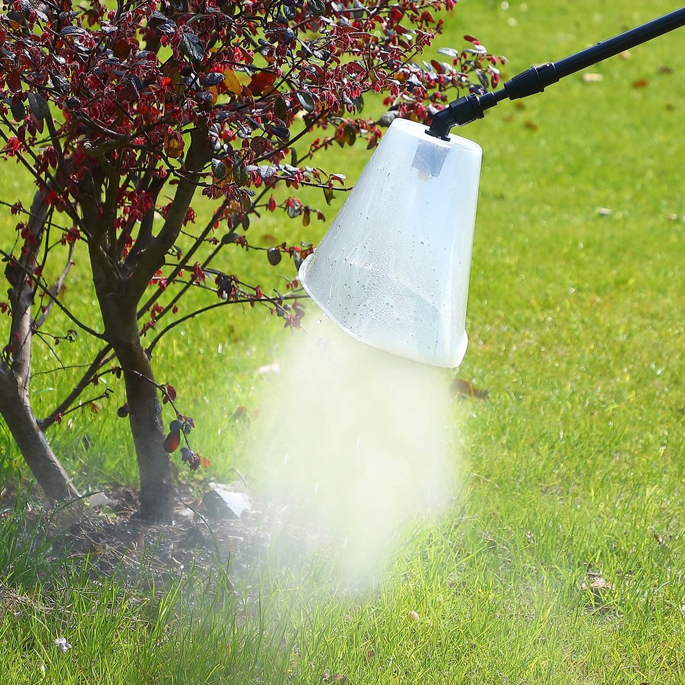 Small Drift Guard with Flat Sprayer Nozzle for Backpack Sprayer Prevents