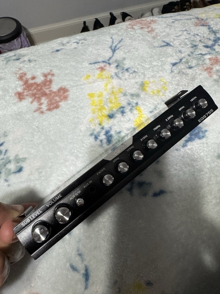 Clarion EQS755 Car Audio Graphic Equalizer not cable