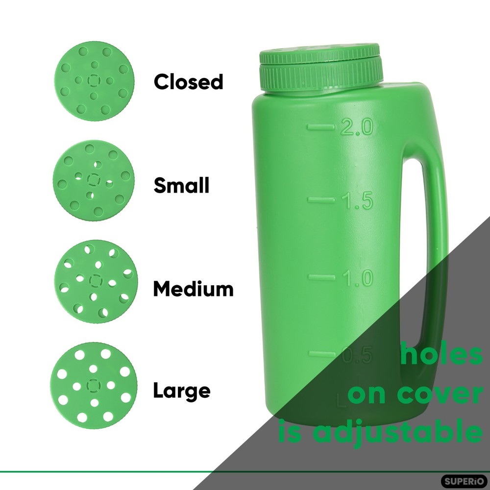 Lawn Handheld Shaker Green 2-Pack
