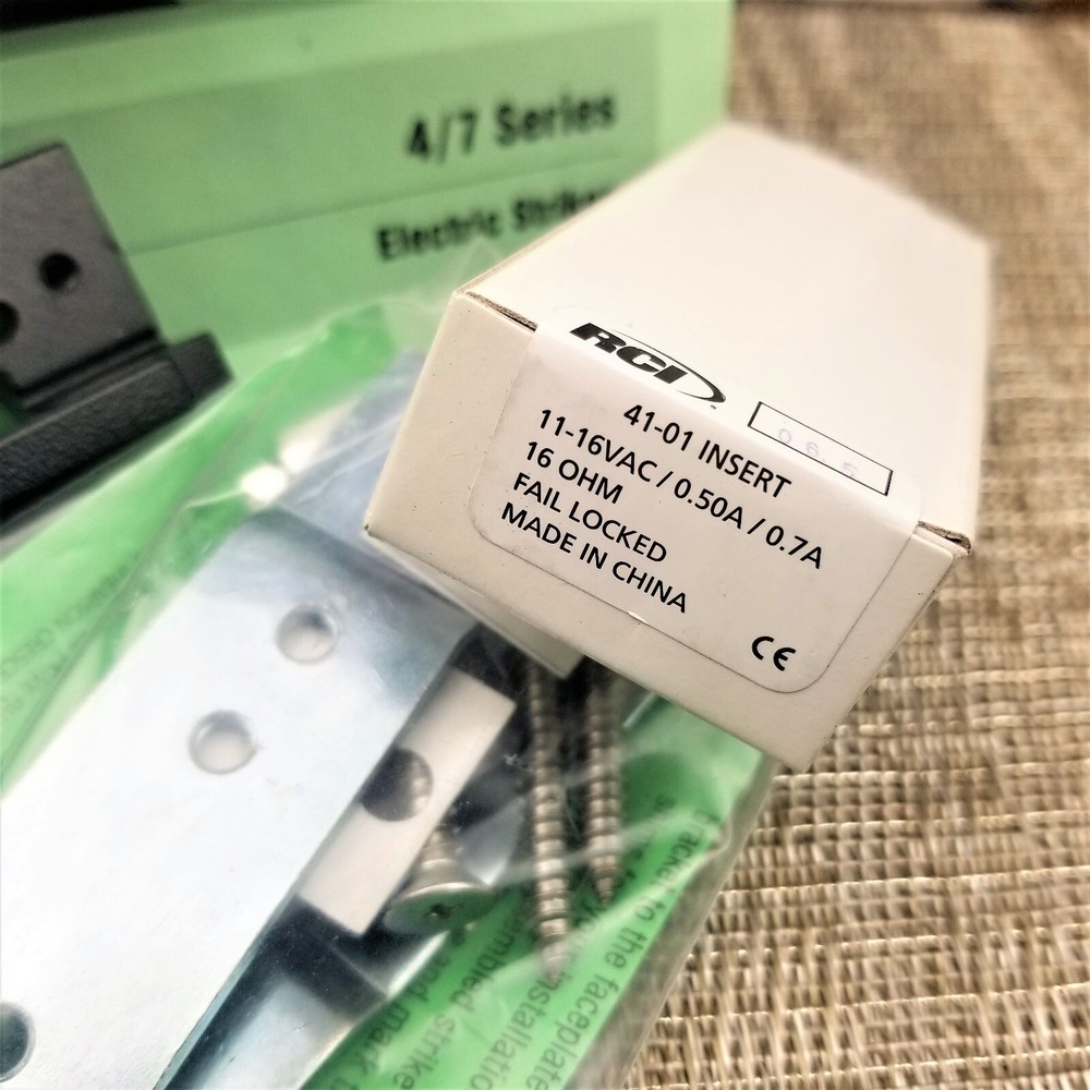 RCI A41 11-16VAC Fail Locked Electrical Strike Component 4 Series Mod Program