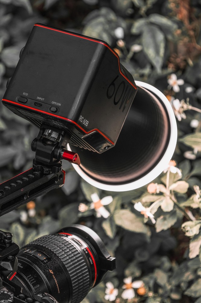 SmallRig RC 60B Bi-Color LED Monolight Video Light+Silicone Diffuser for RC60B