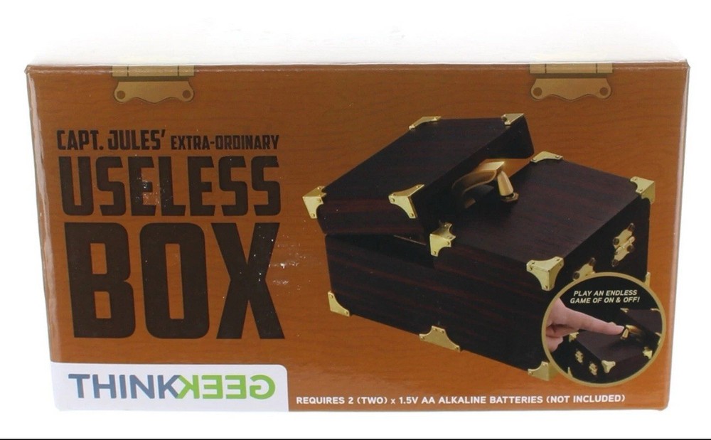 Capt. Jules' Extra-ordinary Useless Box Machine Contraption ThinkGeek
