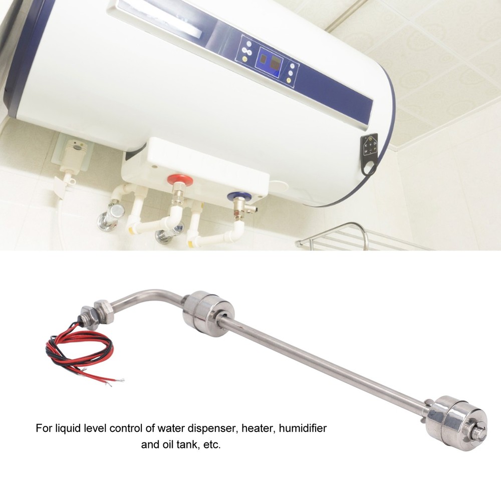 300mm Stainless Steel Float Switch Corrosion Resistant Liquid Level Sensor