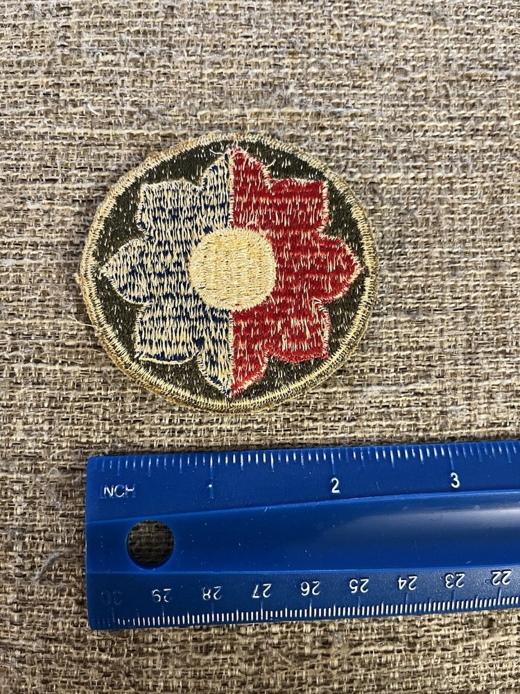 WWII US Army 9th Infantry Division Patch INV11576