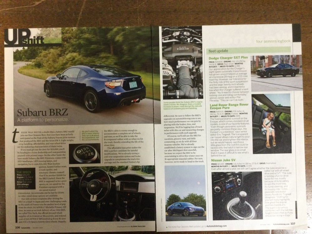 Misc 5631 Article 2013 Subaru BRZ October 2012 2 page