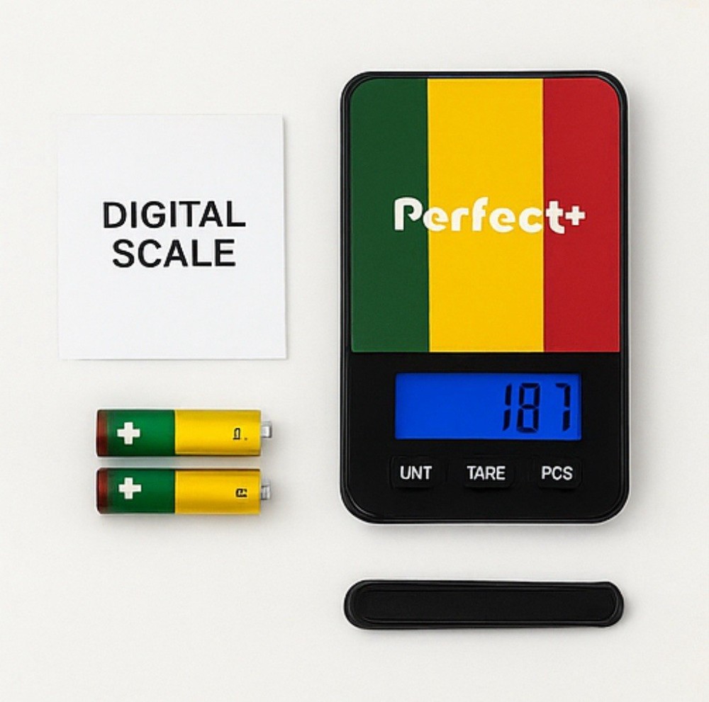 Digital Pocket Scale Perfect+ 0.1g Precision Mini Portable LCD Screen