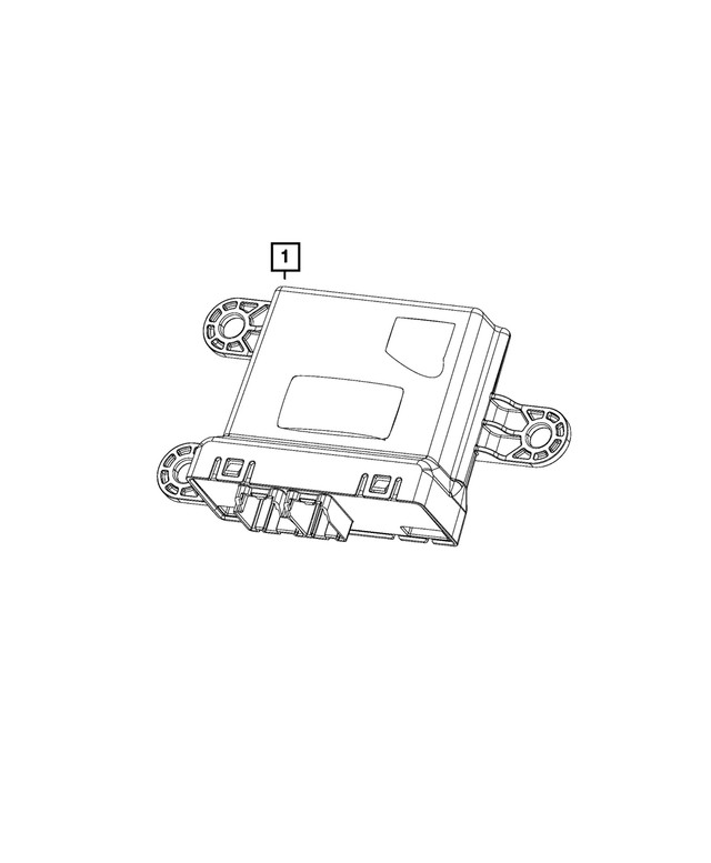 Genuine Mopar Gateway Module 68623397AA