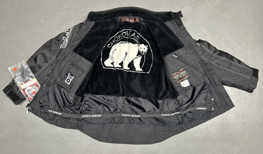 Vintage Choko Winter Snowmobile Racing Jacket