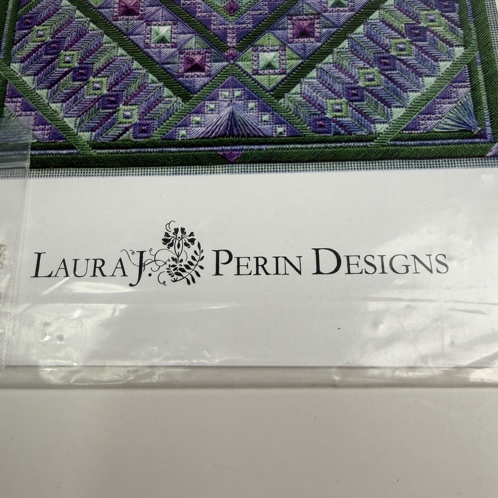 Laura J Perin Designs Lavender Fields Impressionists Counted Needlepoint IC030