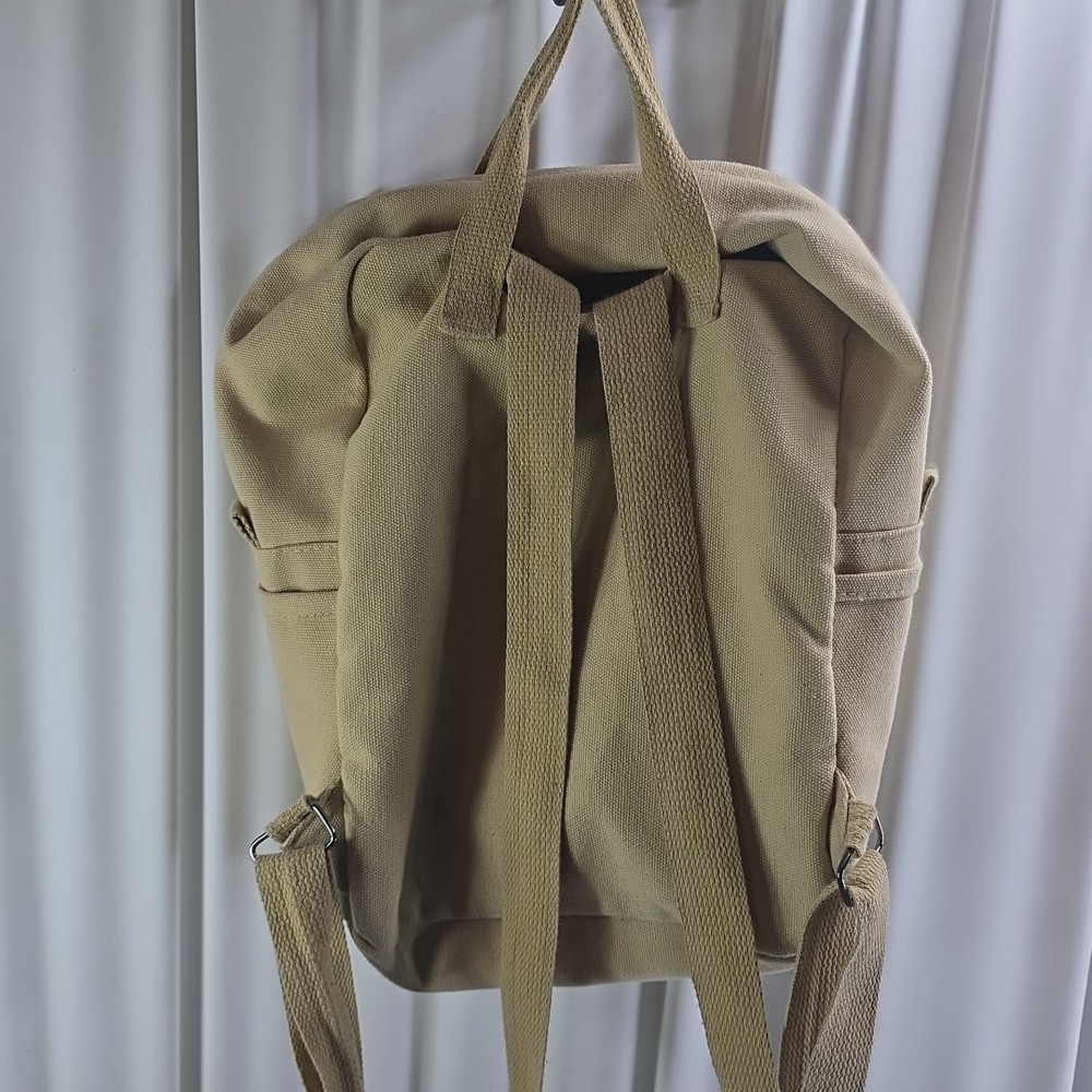 Canvas Backpack Tote Gorpcore Hiking Outdoor Camping