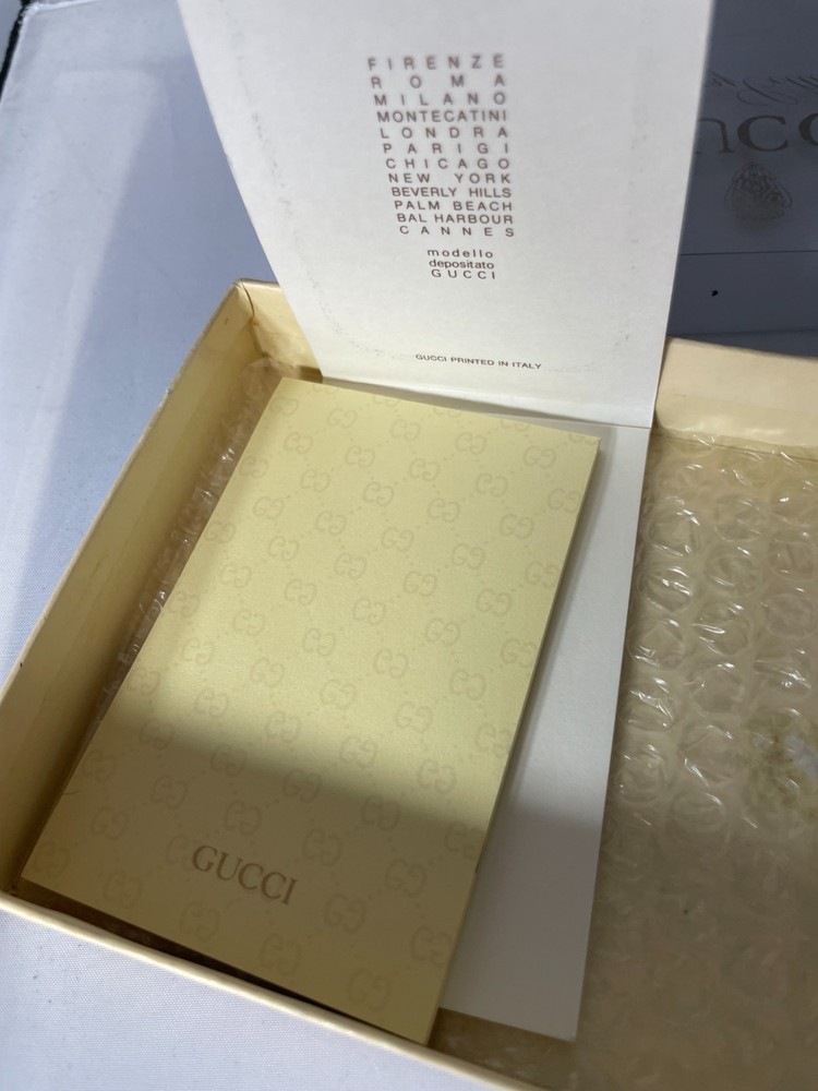 Vintage Gucci Notepad / Address Book Refill Unused