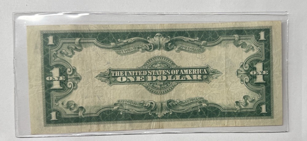 1923 $1 US Large Size Silver Certificate Horse Blanket