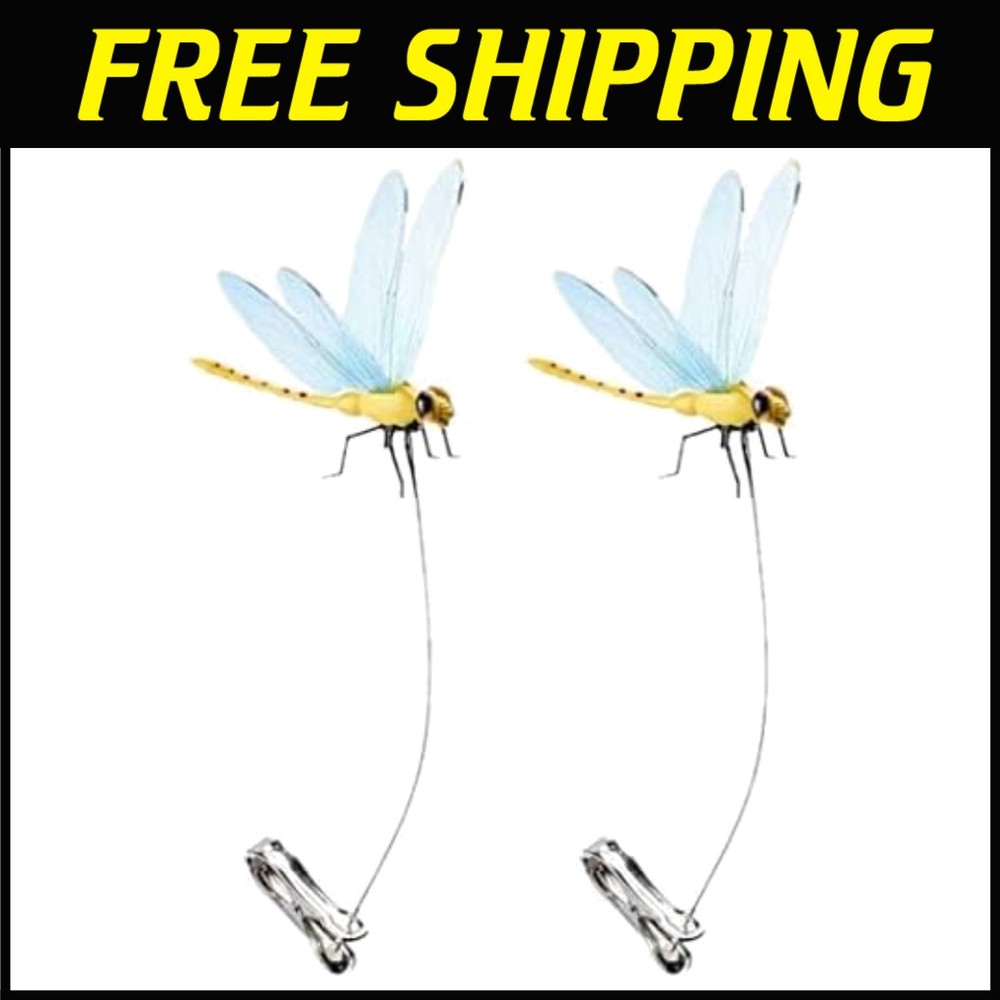 Dragonfly Design Natural Fly Deterrent Clip