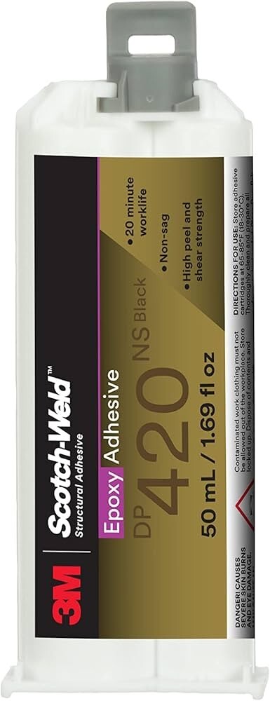 3M Scotch - Weld Epoxy Adhesive Dp420NS Black 1.69 FL Oz