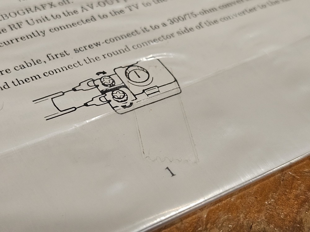 TurboGrafx Accessories Pack For PAL Console