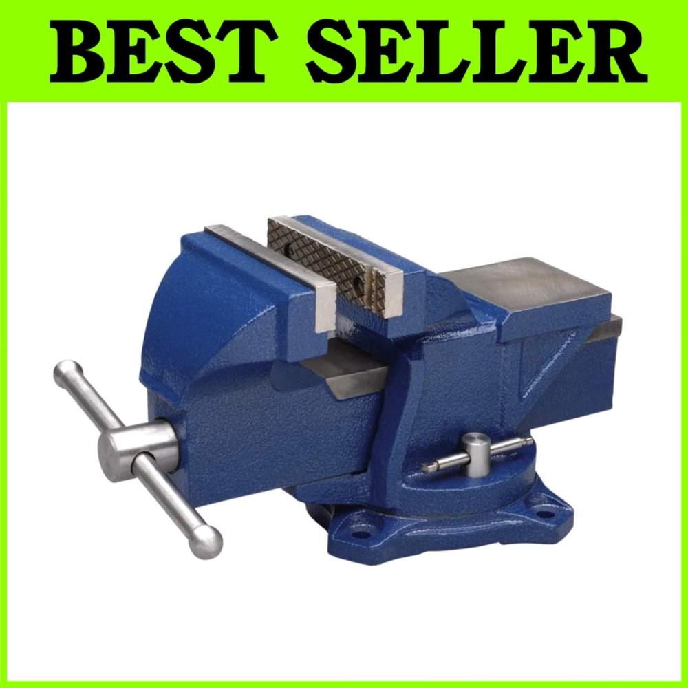 Versatile Bench Vise, 4" Jaw Width, 30,000 PSI