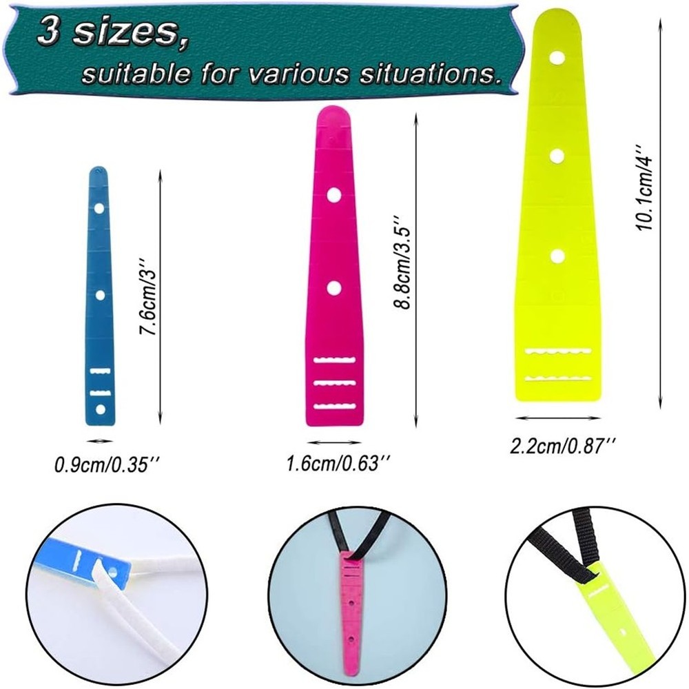 Drawstring Threader Replacement Set Sewing Turn Fabric Threader Tools for8923