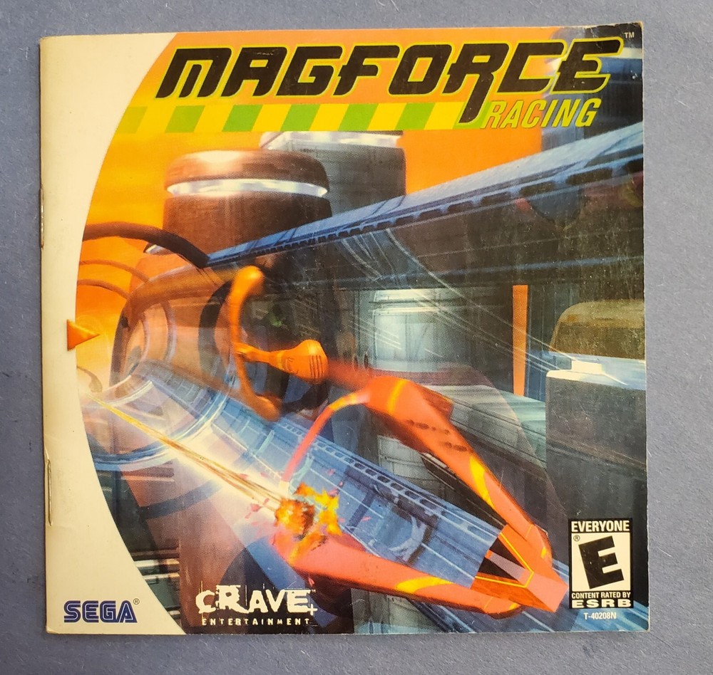 MagForce Racing (Sega Dreamcast, 2000) - Manual