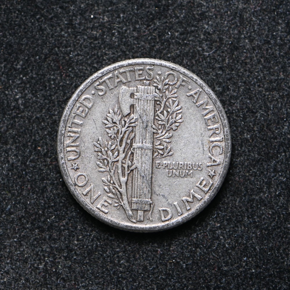 1929 Mercury Silver Dime (bb18777)