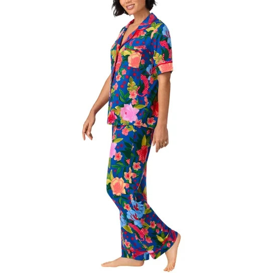 Room Service 2PC Women's Pajama Set Pink Sleepwear